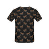 Horse Print Design LKS3010 Women's  T-shirt