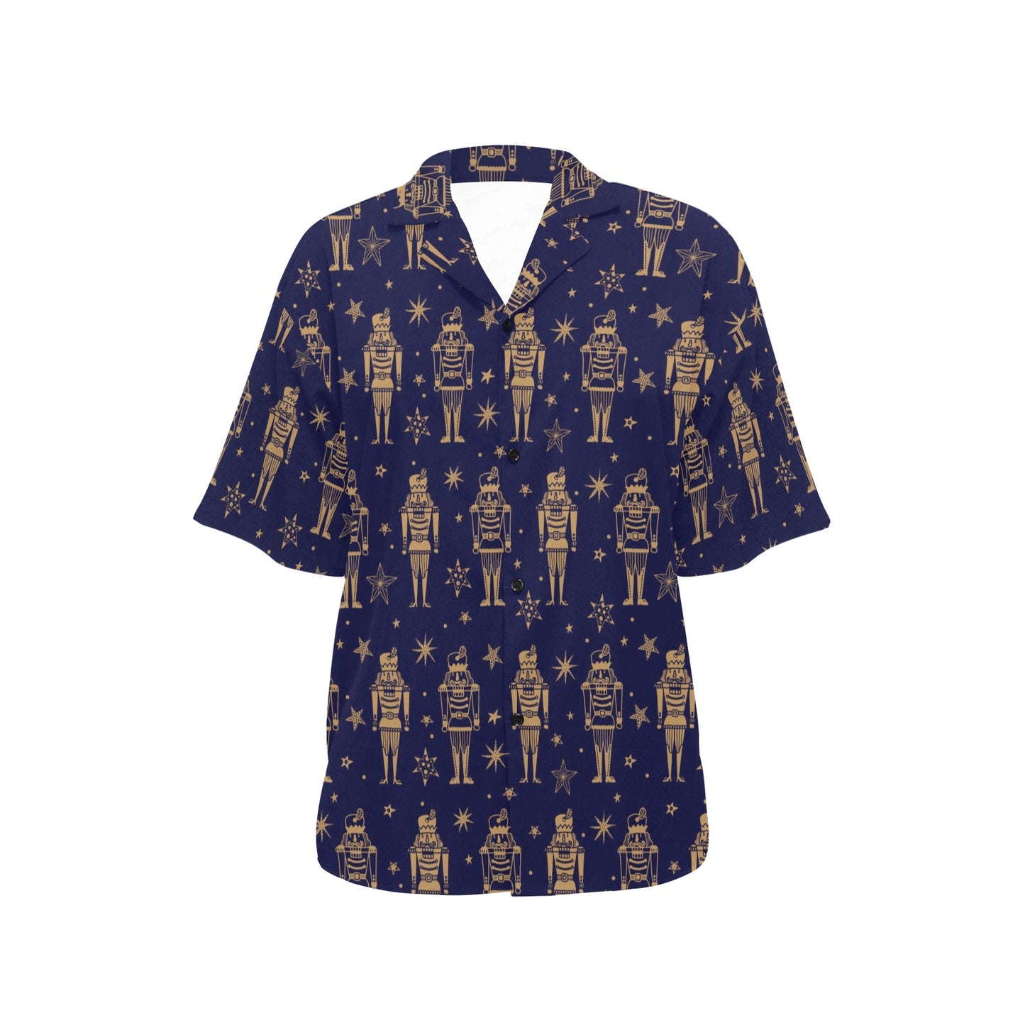 Nutcracker Pattern Print Design A05 Women's Hawaiian Shirt