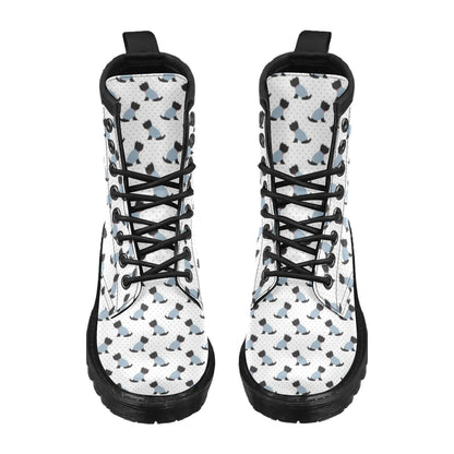 Scottish Terriers Print Design LKS3013 Women's Boots