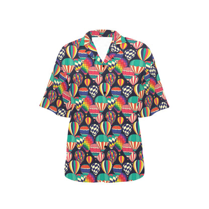 Ballon Pattern Print Design 02 Women's Hawaiian Shirt