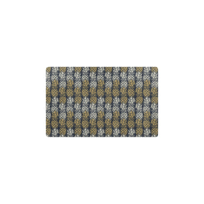 Pineapple Print Design Pattern Kitchen Mat