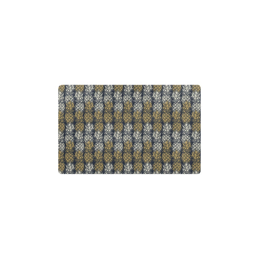 Pineapple Print Design Pattern Kitchen Mat