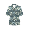 Flower Hawaiian Hibiscus Style Print Pattern Women's Hawaiian Shirt