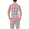 lotus Boho Pattern Print Design LO02 Men's Romper