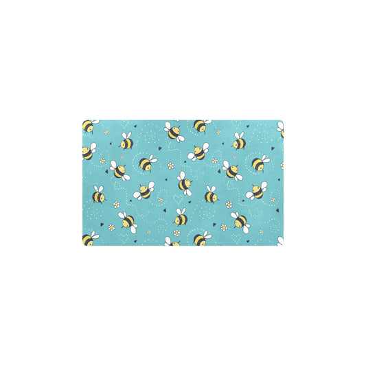 Bee Pattern Print Design BEE02 Kitchen Mat