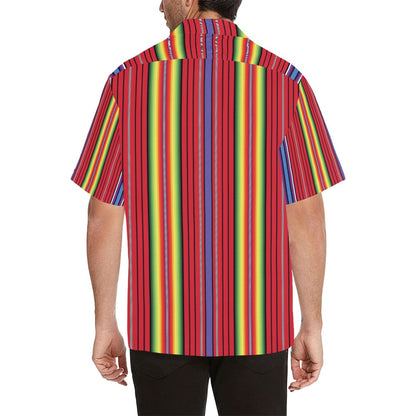 Serape Print Design LKS305 Men's Hawaiian Shirt