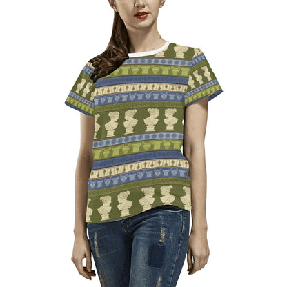 Ancient Greek Statue Print Design LKS301 Women's  T-shirt