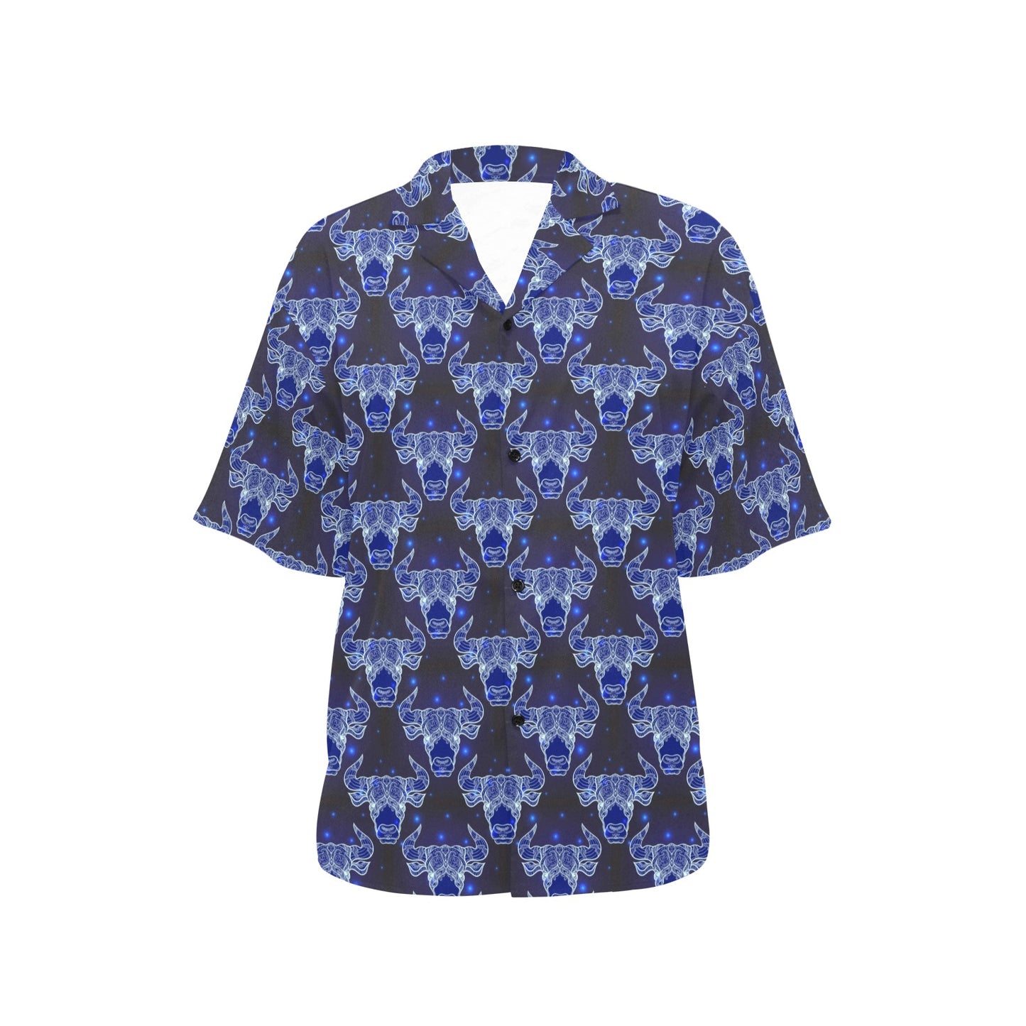 Taurus Print Design LKS302 Women's Hawaiian Shirt