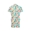 Cupcake Pattern Print Design 01 Men's Romper