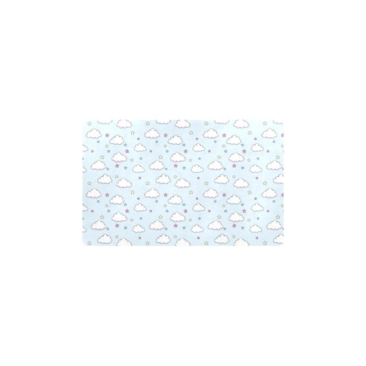 Cloud Pattern Print Design 01 Kitchen Mat