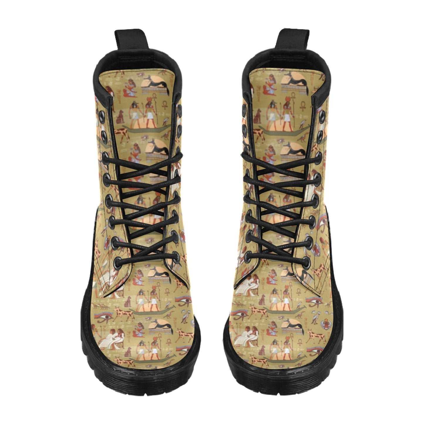 Ancient Greek Classic Pattern Design LKS305 Women's Boots