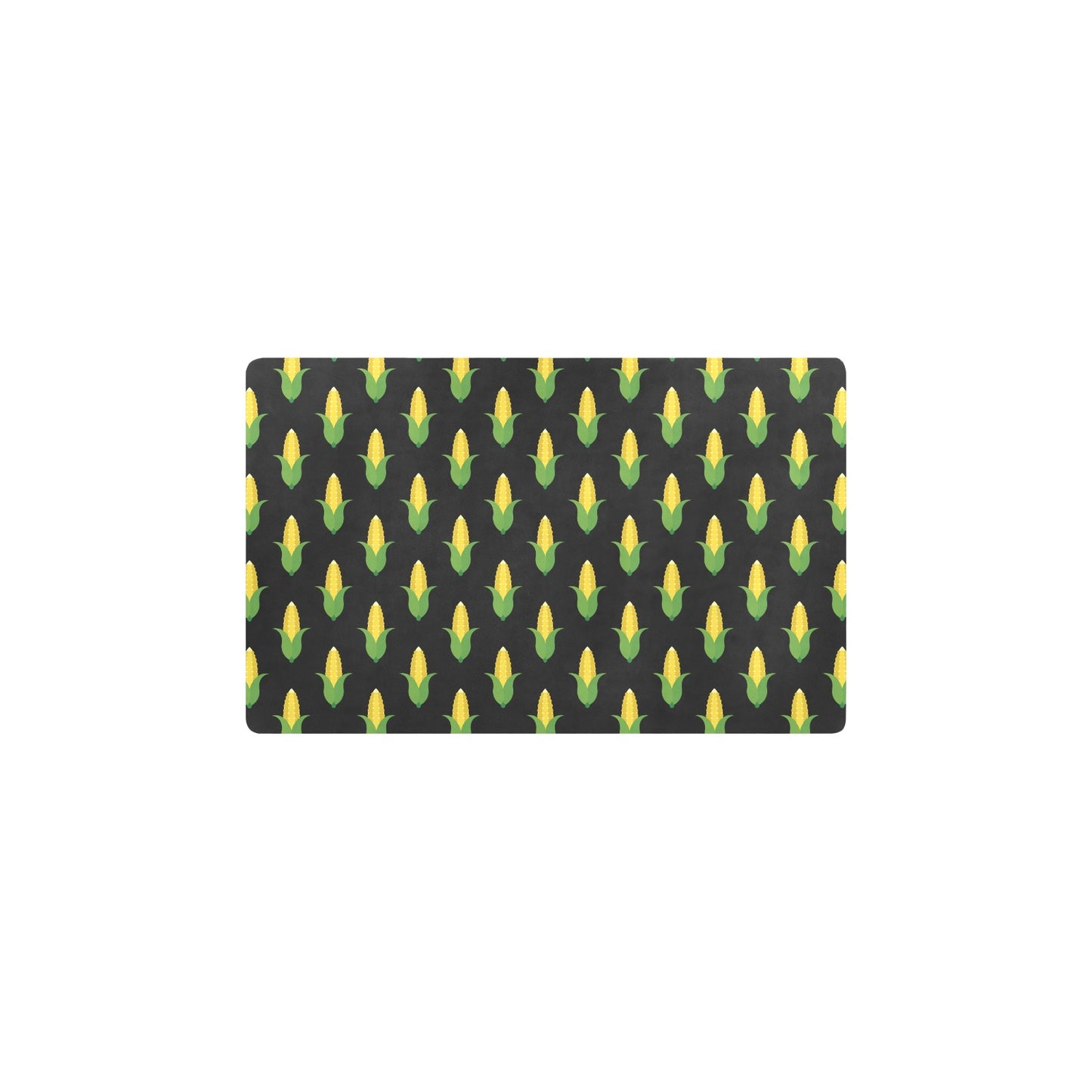 Corn Pattern Print Design 05 Kitchen Mat