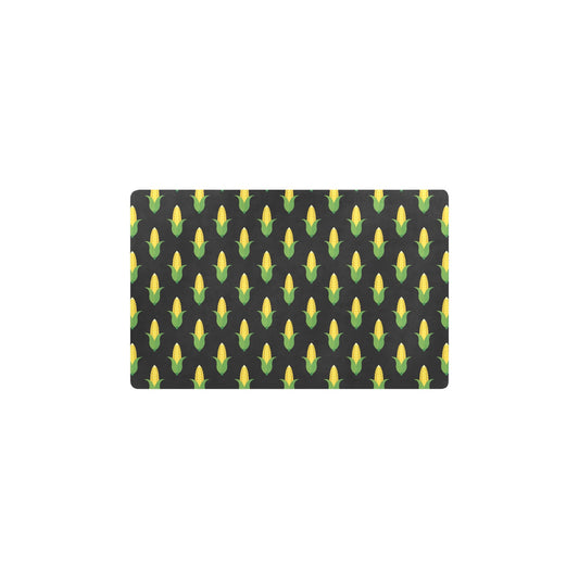 Corn Pattern Print Design 05 Kitchen Mat