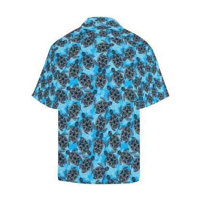 Tribal Pattern Print Design LKS307 Men's Hawaiian Shirt