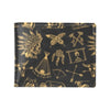 American indian Gold Style Men's ID Card Wallet