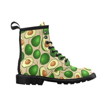 Avocado Pattern Print Design AC010 Women's Boots