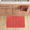 Southwest Aztec Design Themed Print Kitchen Mat