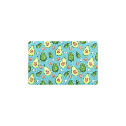 Avocado Pattern Print Design AC05 Kitchen Mat