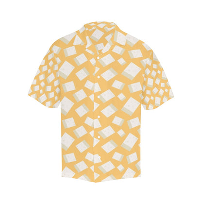 Tofu Print Design LKS302 Men's Hawaiian Shirt