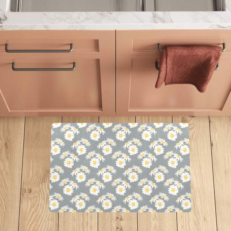 Daisy Pattern Print Design DS09 Kitchen Mat
