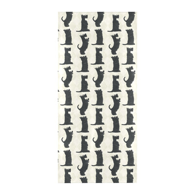 Scottish Terriers Print Design LKS309 Beach Towel 32" x 71"