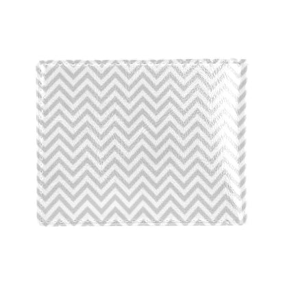 Chevron Print Design LKS401 Men's ID Card Wallet