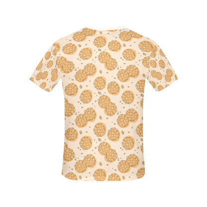 Waffle Print Design LKS303 Women's  T-shirt
