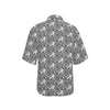 Tribal Turtle Polynesian Themed Print Women's Hawaiian Shirt