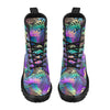 Neon Flower Tropical Palm Leaves Women's Boots