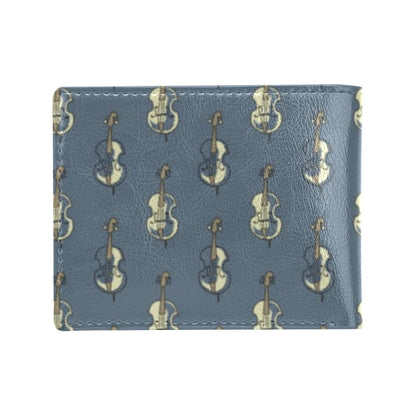 Violin Print Design LKS403 Men's ID Card Wallet