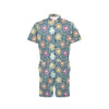 Hibiscus Pattern Print Design HB033 Men's Romper