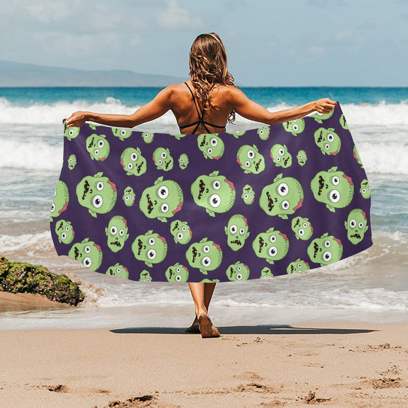 Zombie Print Design LKS303 Beach Towel 32" x 71"