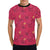 Hibiscus Red Pattern Print LKS308 Men's All Over Print T-shirt