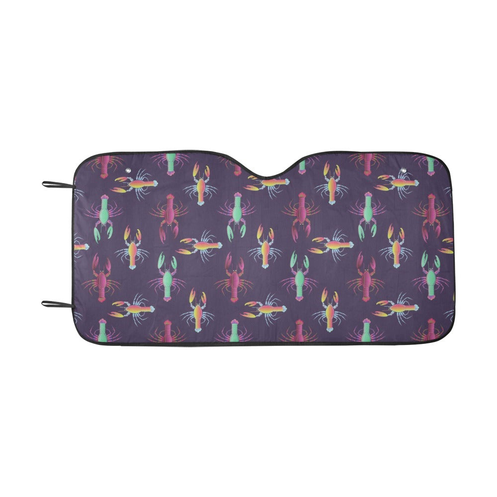Lobster Print Design LKS402 Car front Windshield Sun Shade