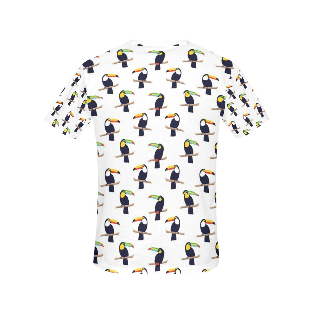 Toucan Print Design LKS305 Women's  T-shirt