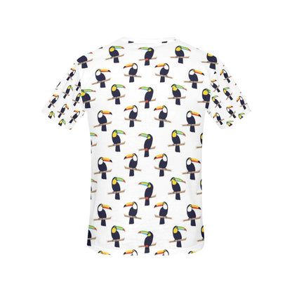 Toucan Print Design LKS305 Women's  T-shirt