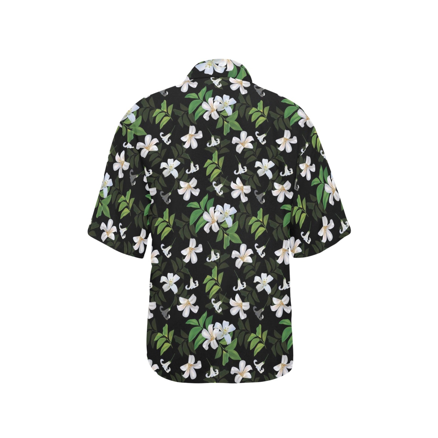 Sampaguita Print Design LKS301 Women's Hawaiian Shirt
