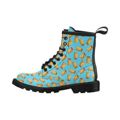 Burrito Print Design LKS301 Women's Boots