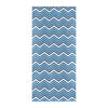 Chevron Print Design LKS403 Beach Towel 32" x 71"