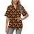 Rooster Print Themed Women's Hawaiian Shirt