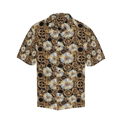 Steampunk Print Design LKS305 Men's Hawaiian Shirt
