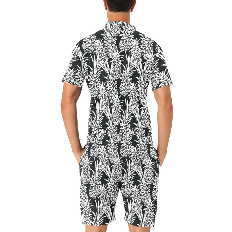 Pineapple Pattern Print Design PP08 Men's Romper