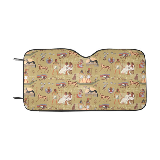 Ancient Greek Classic Pattern Design LKS305 Car front Windshield Sun Shade