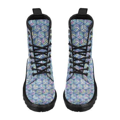 Volleyball Print Design LKS301 Women's Boots