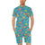 Dinosaur Cartoon Style Men's Romper