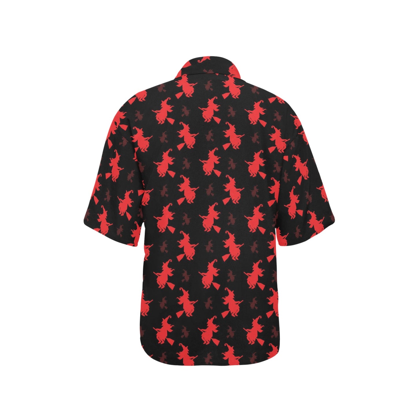 Witch Print Design LKS308 Women's Hawaiian Shirt