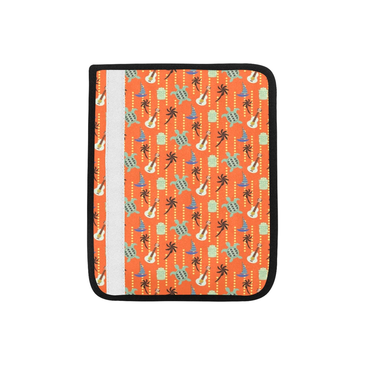 Ukulele Print Design LKS402 Car Seat Belt Cover