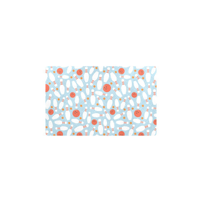 Bowling Pattern Print Design 09 Kitchen Mat