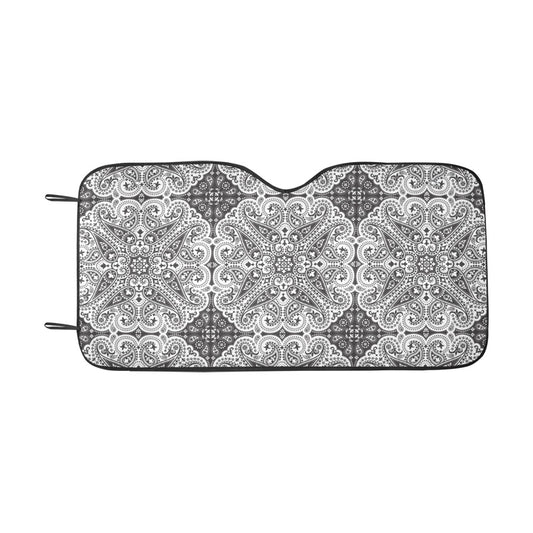 Bandana Print Design LKS309 Car front Windshield Sun Shade