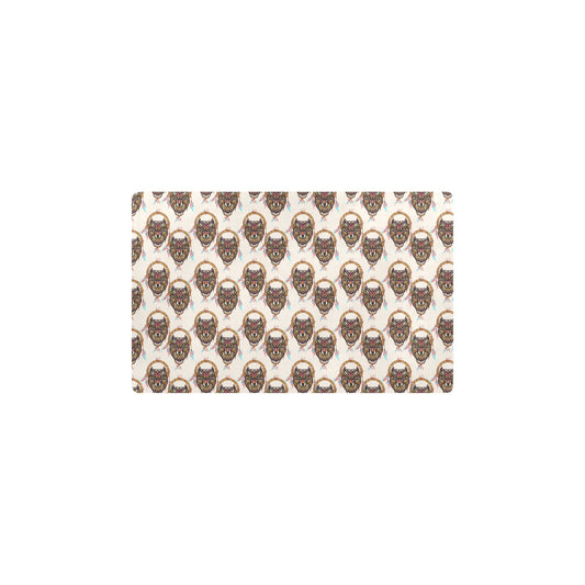 Wolf Tribal Dream Catcher Design Print Kitchen Mat